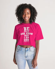 Load image into Gallery viewer, Women&#39;s Lounge Cropped Tee
