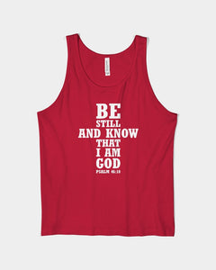 Be Still And Know Unisex Jersey Tank
