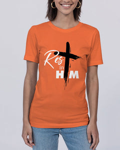 Rest In Him Unisex Jersey Tee (Multiple Colors)