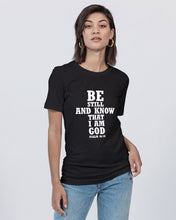 Load image into Gallery viewer, &quot;Be Still And Know&quot; Unisex Jersey Tee (Multiple Colors)
